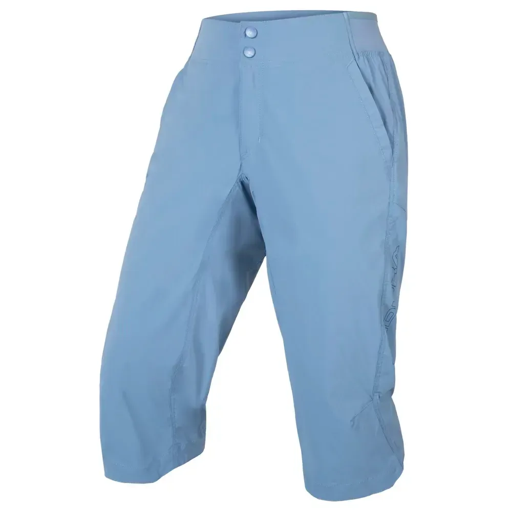 Endura Hummvee Lite 3/4 Womens Shorts Slate Blue - Image 1