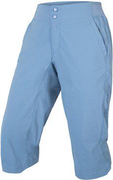 Endura Hummvee Lite 3/4 Womens Shorts Slate Blue - Thumbnail 2
