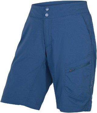 Endura Hummvee Lite Womens Shorts with Liner Blueberry - Thumbnail 2