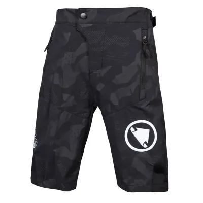 Endura MT500JR Kids Burner Shorts Black Camo