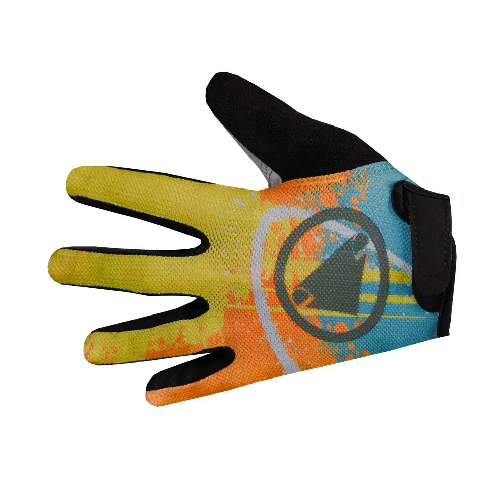 Endura Hummvee Youth Gloves Yellow Mustard - Image 1