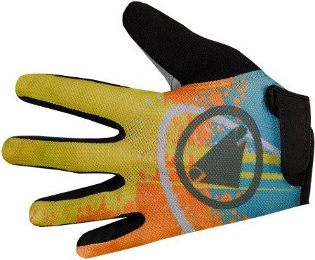 Endura Hummvee Youth Gloves Yellow Mustard - Thumbnail 2