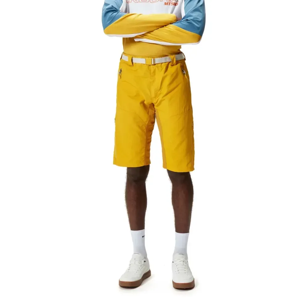 Endura Hummvee Shorts with Liner Yellow Mustard - Image 1
