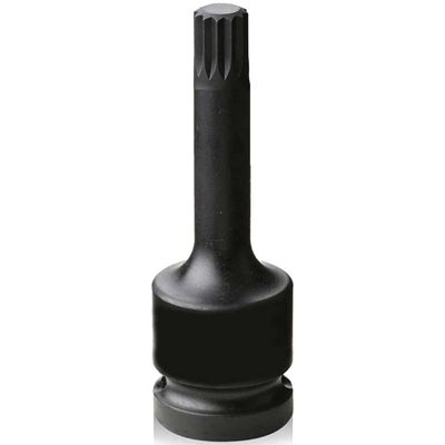 Sirius 1/2" Drive Tri-Square Spline Socket Bit Extra Long 1/2" XZN 14