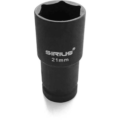 Sirius 1/2" Drive Impact Scaffolders Socket 21mm With Ring and Pin 1/2" 21mm