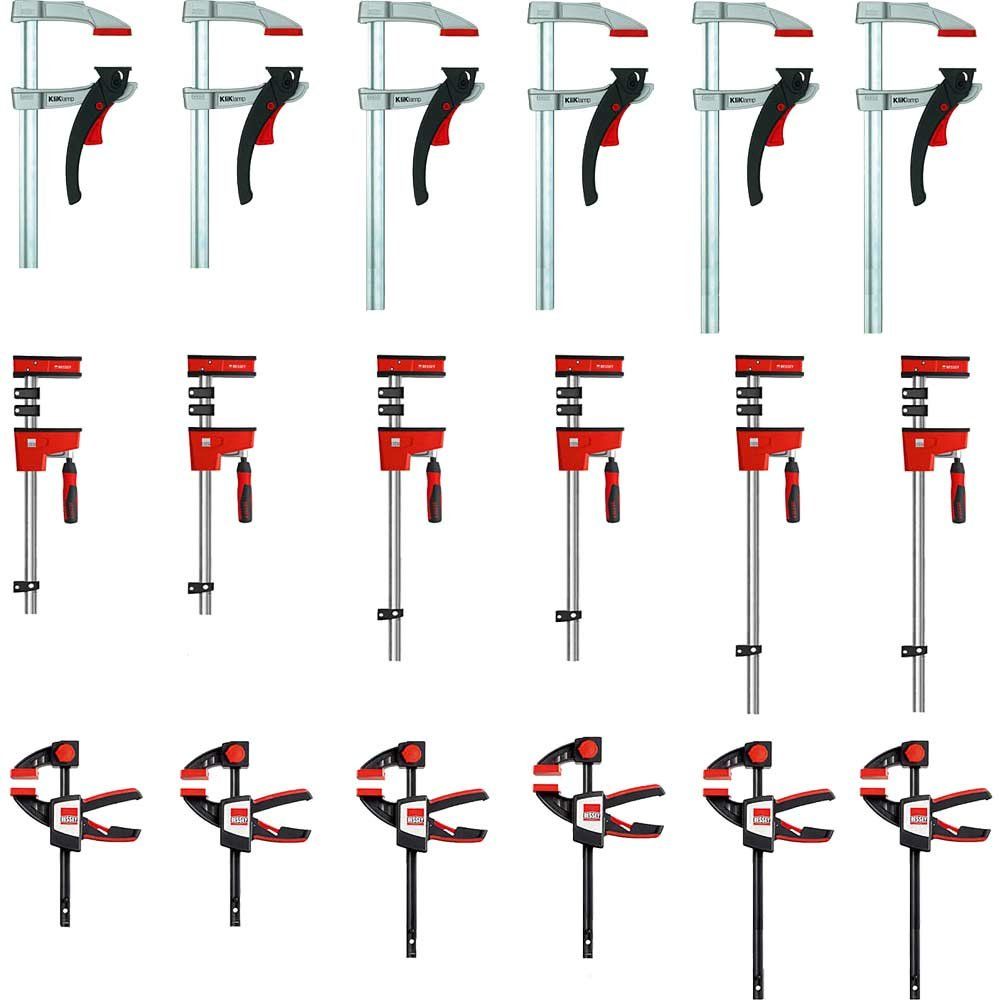 Bessey 18 Piece Mega Clamping Set - Image 1