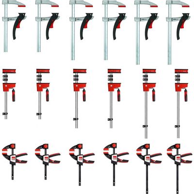 Bessey 18 Piece Mega Clamping Set