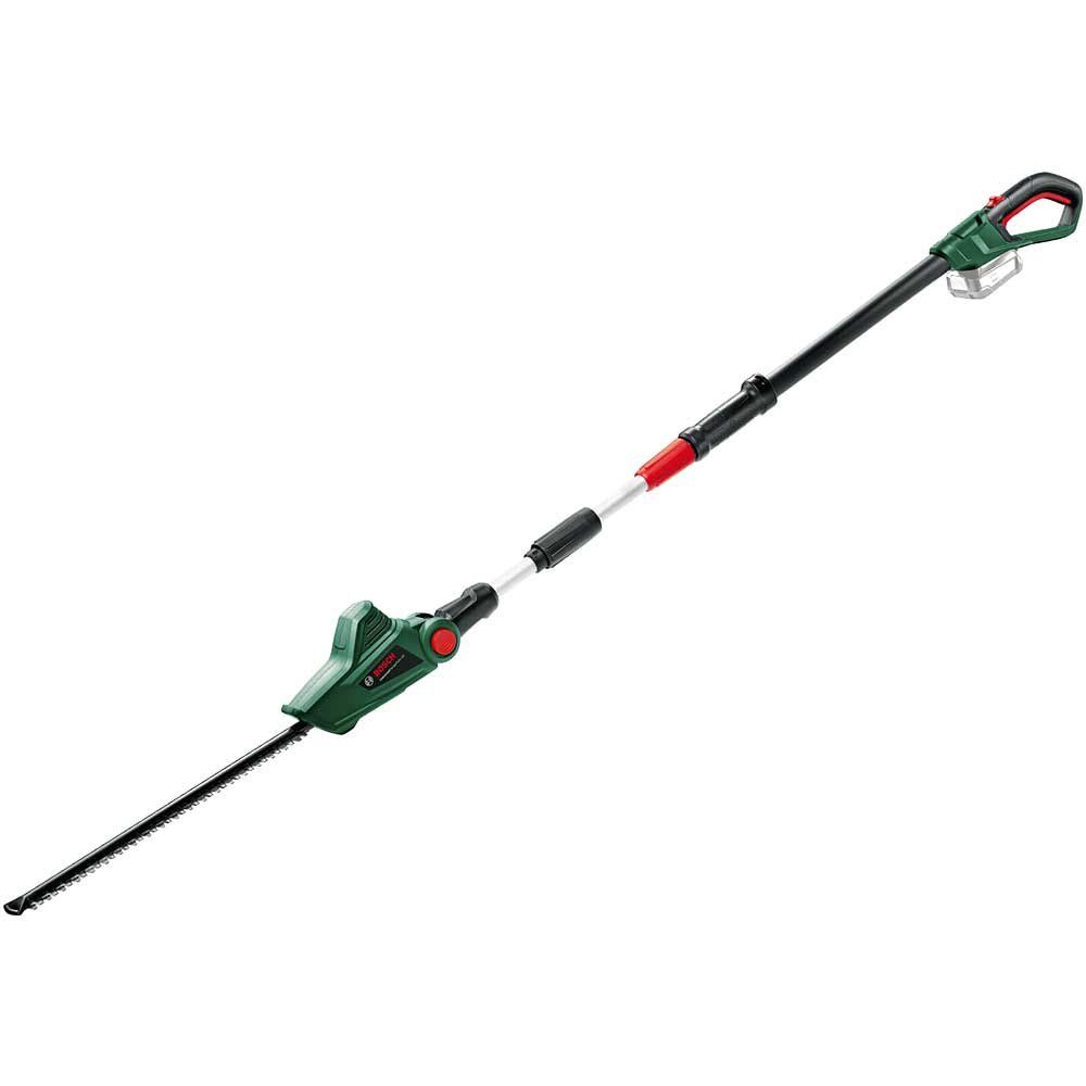 Bosch UNIVERSALHEDGEPOLE P4A 18v Cordless Telescopic Pole Hedge Trimmer 430mm - Image 1