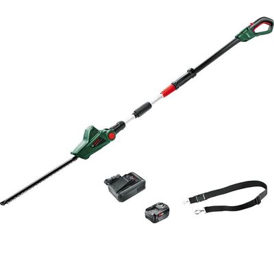 Bosch UNIVERSALHEDGEPOLE P4A 18v Cordless Telescopic Pole Hedge Trimmer 430mm