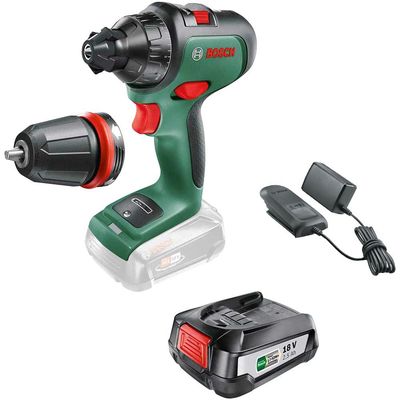 Bosch ADVANCEDDRILL P4A 18v Cordless Drill Driver and Attachments No Batteries No Battery Charger No Case