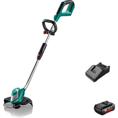 Bosch ADVANCEDGRASSCUT 36v Cordless Grass Trimmer 300mm 1 x 4ah Li-ion Battery Charger