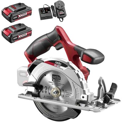 Ozito PXCSS 18v Cordless Circular Saw 150mm 2 x 2ah Li-ion Battery Charger No Case