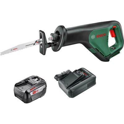 Bosch ADVANCEDRECIP P4A 18v Cordless Recipro Saw 2 x 6ah Li-ion Battery Charger No Case