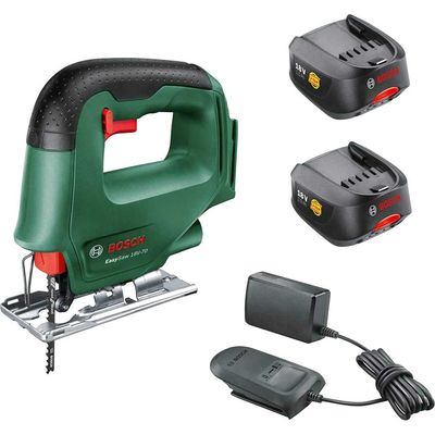 Bosch EASYSAW 18V-70 P4A 18v Cordless Jigsaw 1 x 1.5ah Li-ion Battery Charger No Case