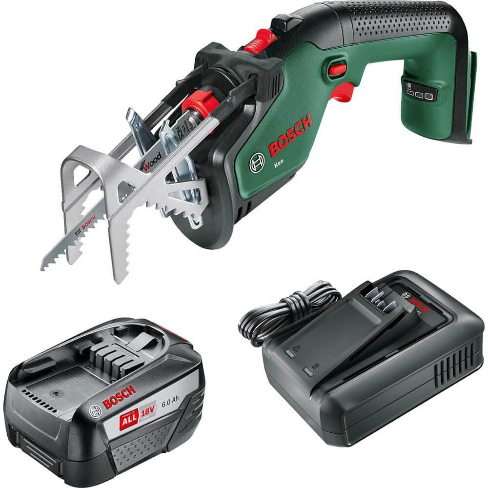 Bosch KEO 18 LI P4A 18v Cordless Reciprocating Pruning Saw - Image 1
