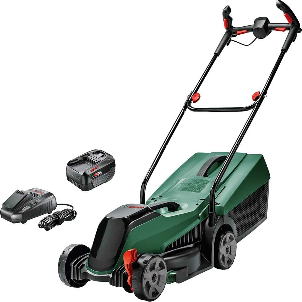 Bosch CITYMOWER 18-32 P4A 18v Cordless Rotary Lawnmower 320mm 2 x 2.5ah Li-ion Battery Charger - Image 1