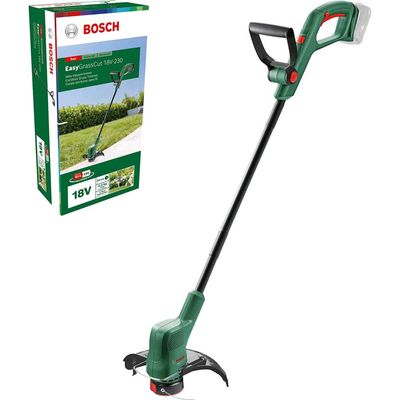 Bosch EASYGRASSCUT 18V-230 P4A 18v Cordless Grass Trimmer and Edger 230mm 1 x 4ah Li-ion Battery Charger