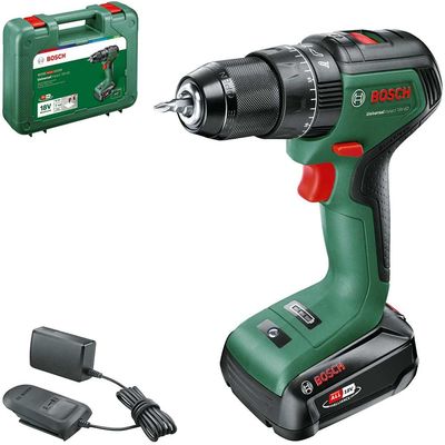 Bosch UNIVERSALIMPACT 18V-60 P4A 18v Cordless Brushless Combi Drill 1 x 6ah Li-ion Battery Charger No Case