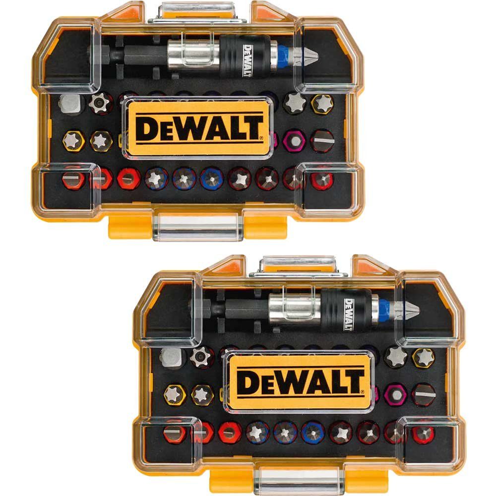 DeWalt 32 Piece Screwdriver Bit Set Twin Pack - Image 1