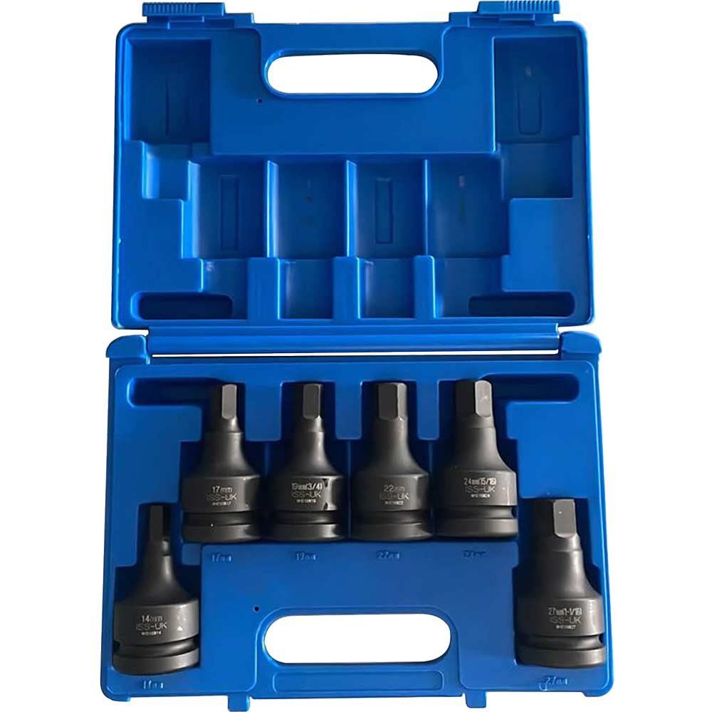Sirius 6 Piece 1" Drive Impact Hex Socket Set Metric 1" - Image 1