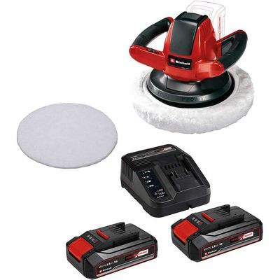 Einhell CE-CB 18/254 Li 18v Cordless Car Buffer and Polisher 1 x 4ah Li-ion Battery Charger No Case