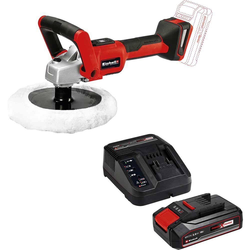 Einhell CE-CP 18/180 Li 18v Cordless Polisher and Sander 180mm - Image 1