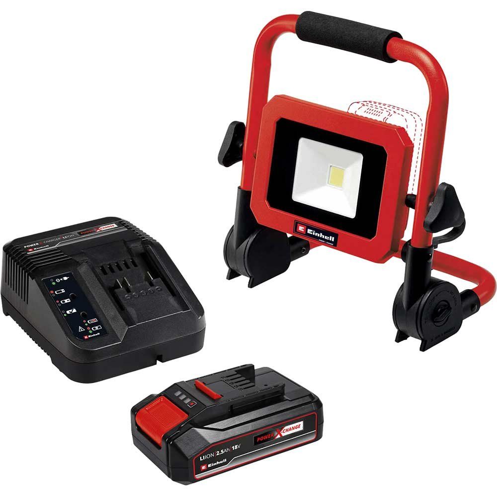 Einhell TC-CL 18/1800 Li 18v Cordless Work Light 1 x 2.5ah Li-ion Battery Charger No Case - Image 1