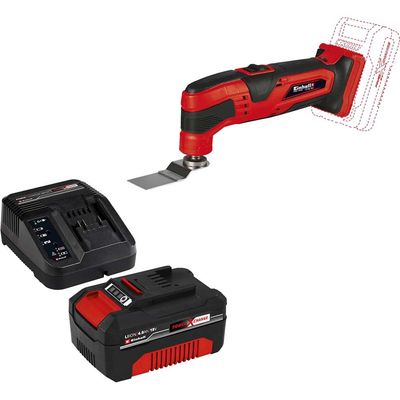 Einhell TC-MG 18 Li 18v Cordless OIS Oscillating Multi Tool 2 x 4ah Li-ion Battery Charger No Case