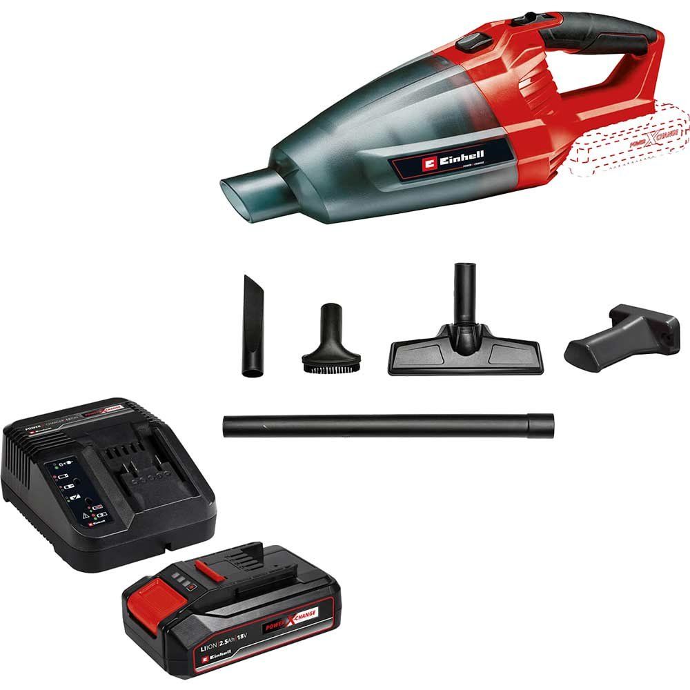 Einhell TE-VC 18 Li 18v Cordless Handheld Vaccuum Cleaner 1 x 4ah Li-ion Battery Charger No Case - Image 1
