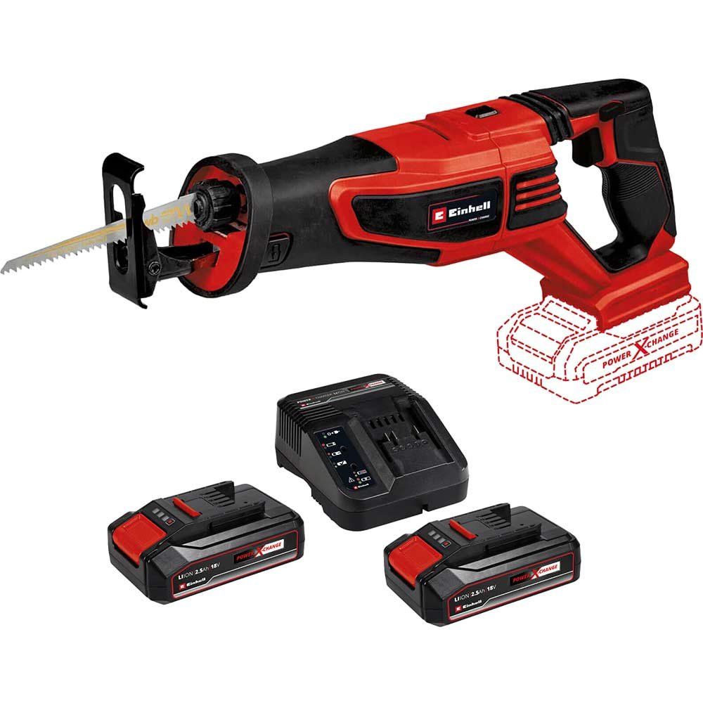 Einhell TE-AP Li BL 18v Cordless Brushless Reciprocating Saw 1 x 4ah Li-ion Battery Charger No Case - Image 1