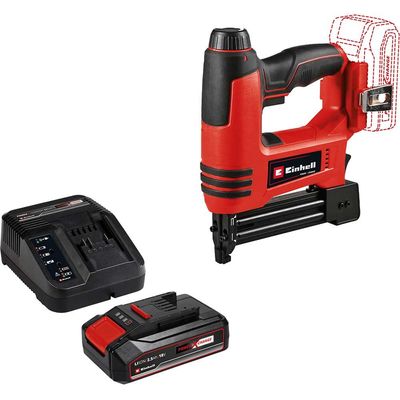 Einhell TE-CN 18 Li 18v Cordless 18 Gauge Brad Nailer and Stapler 1 x 2.5ah Li-ion Battery Charger No Case