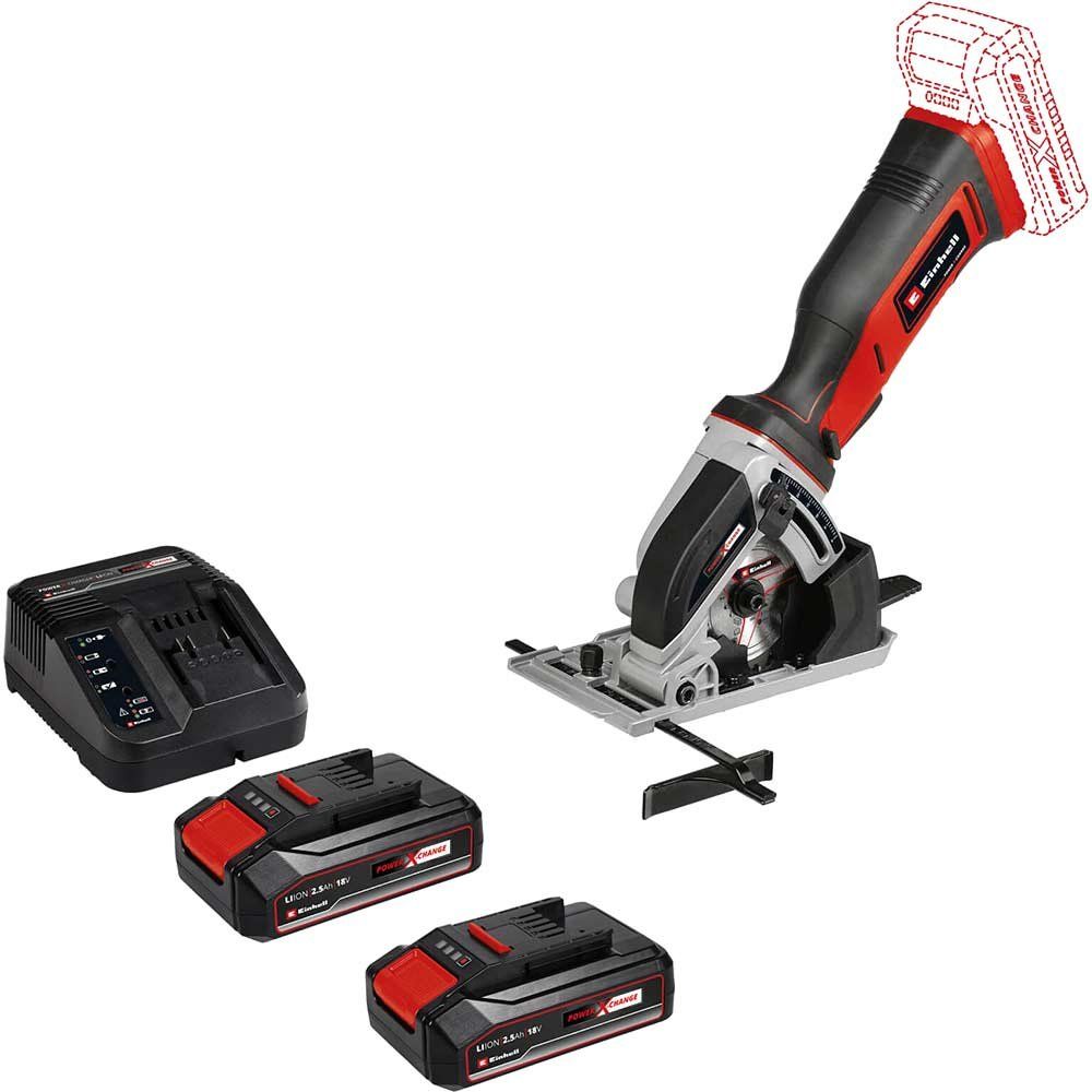 Einhell TE-CS 18/89 Li 18v Mini Cordless Circular Saw 89mm - Image 1