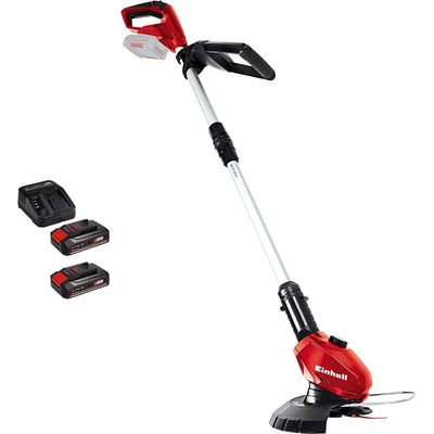 Einhell GE-CT 18 Li 18v Cordless Telescopic Grass Trimmer and Edger 240mm 1 x 4ah Li-ion Battery Charger