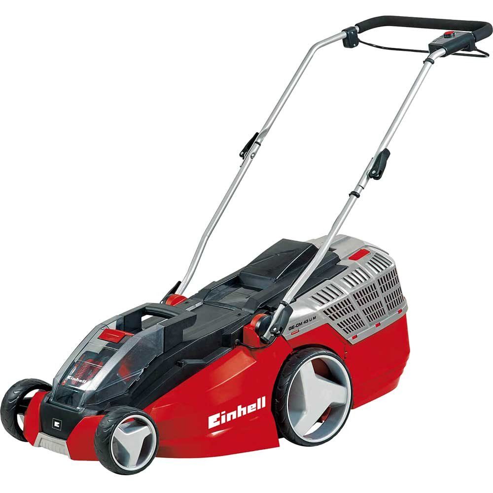 Einhell GE-CM 43 Li M 36v Cordless Brushless Lawnmower 430mm No Batteries No Battery Charger - Image 1