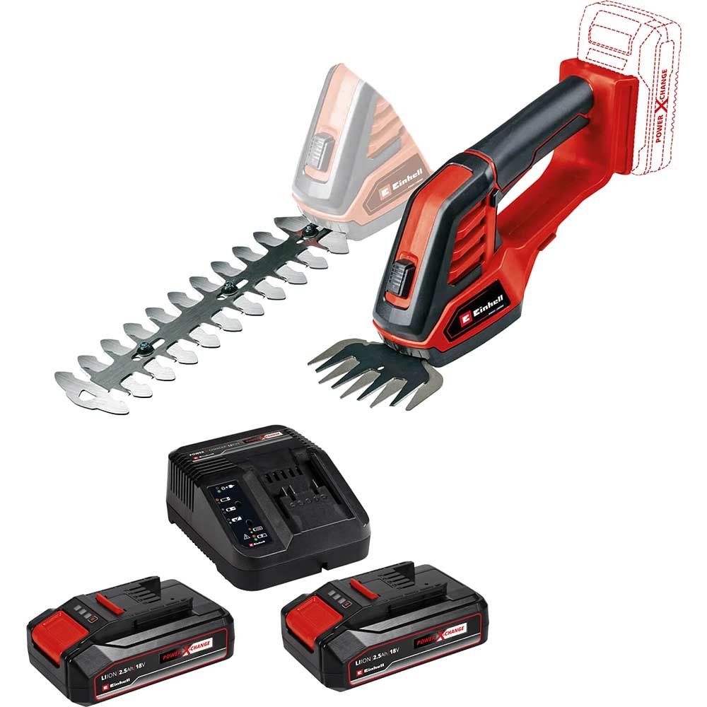 Einhell GE-CG 18/100 Li 18v Cordless Grass and Bush Shears - Image 1