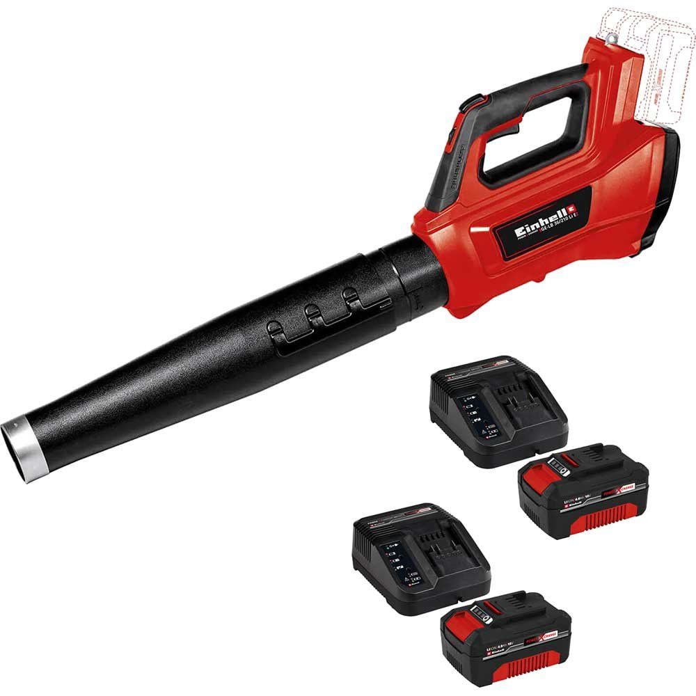Einhell Professional GE-LB 36/210 Li E 36v Cordless Brushless Garden Leaf Blower 2 x 4ah Li-ion Twin or Dual Battery Charger - Image 1