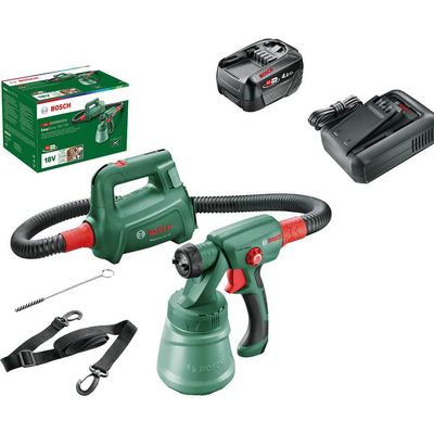 Bosch EASYSPRAY 18V-100 P4A 18v Cordless Paint Spray System 1 x 4ah Li-ion Battery Charger No Case