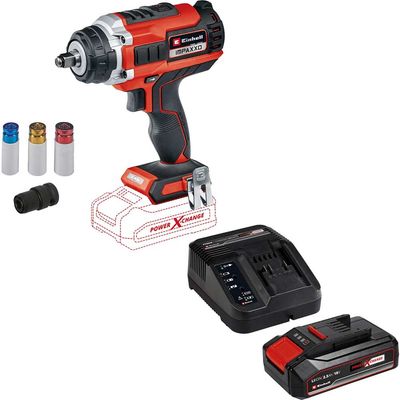 Einhell Professional IMPAXXO 18/400 18v Cordless Brushless 1/2" Impact Wrench