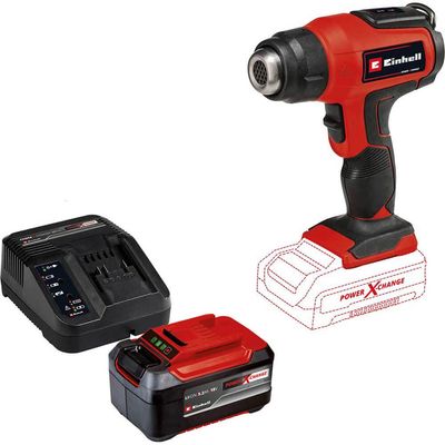 Einhell TE-HA 18 Li 18v Cordless Heat Gun 2 x 4ah Li-ion Battery Charger No Case