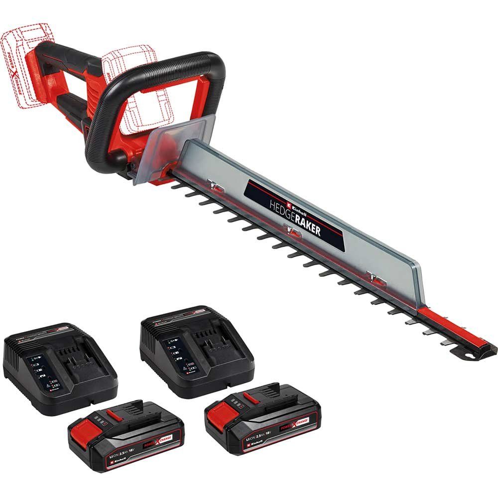 Einhell GE-CH 36/61 Li 36v Cordless Hedge Trimmer 610mm 2 x 4ah Li-ion Twin or Dual Battery Charger - Image 1
