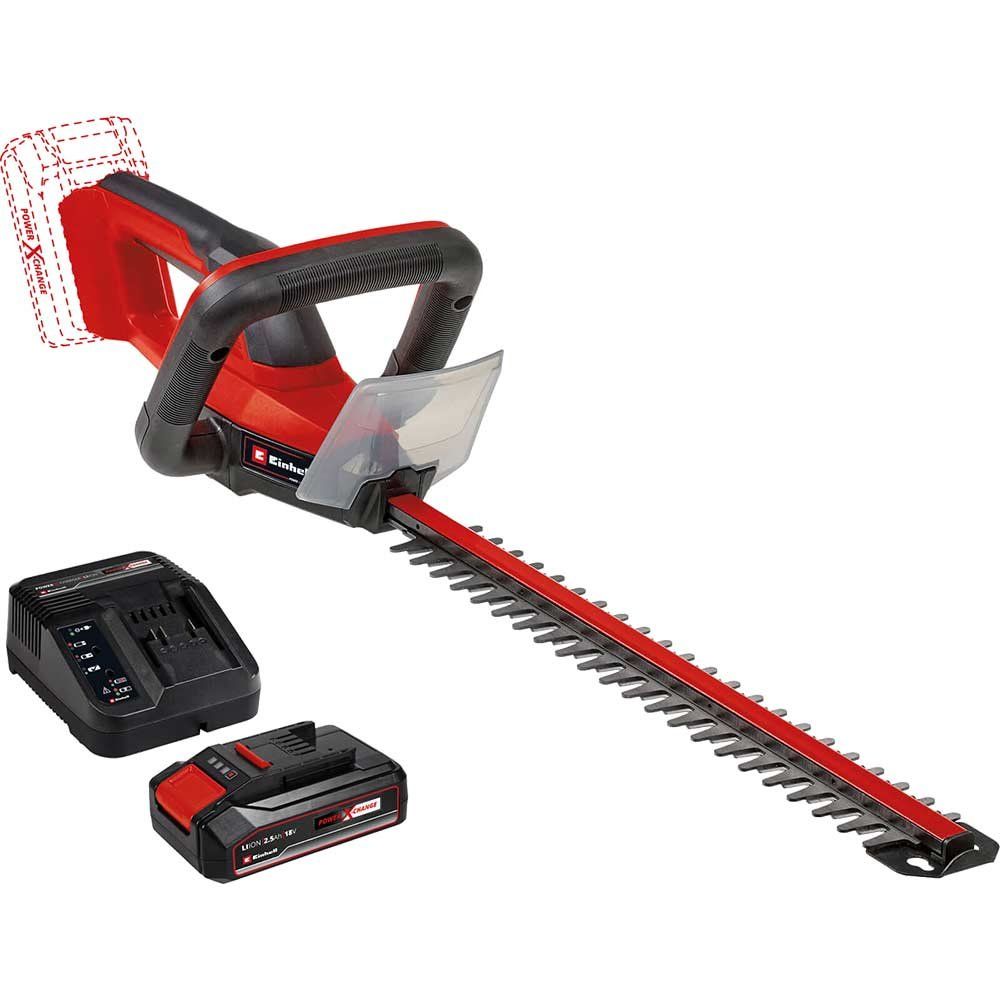 Einhell GC-CH 18/40 Li 18v Cordless Hedge Trimmer 400mm 2 x 2.5ah Li-ion Battery Charger - Image 1