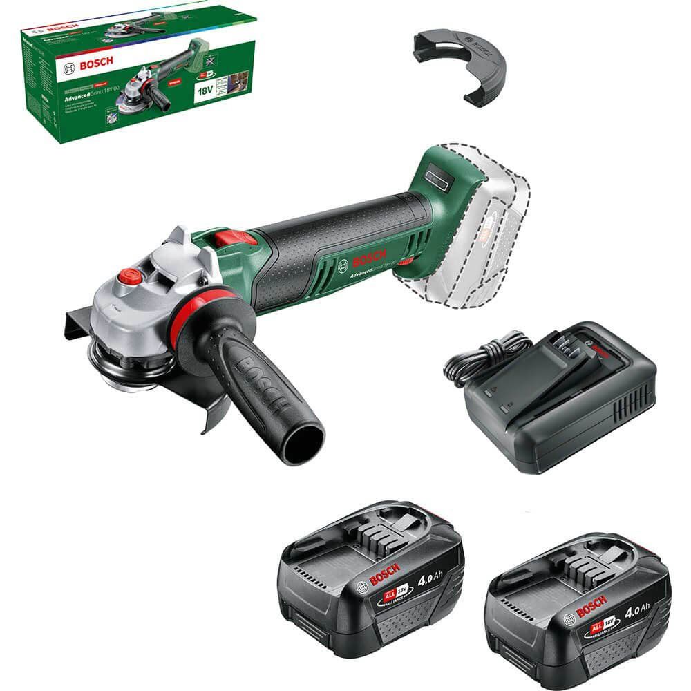 Bosch ADVANCEDGRIND 18V-80 P4A 18v Cordless Angle Grinder 125mm - Image 1