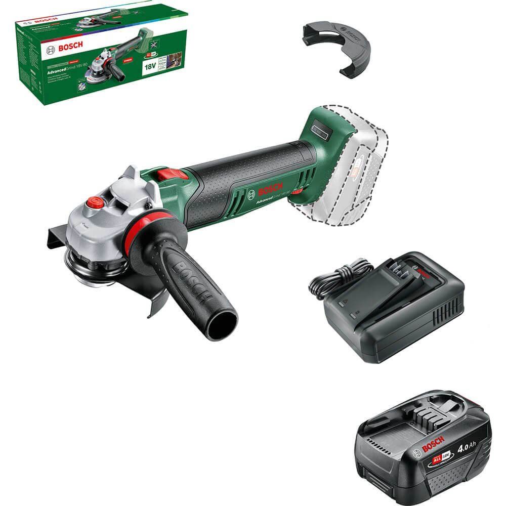 Bosch ADVANCEDGRIND 18V-80 P4A 18v Cordless Angle Grinder 125mm - Image 1