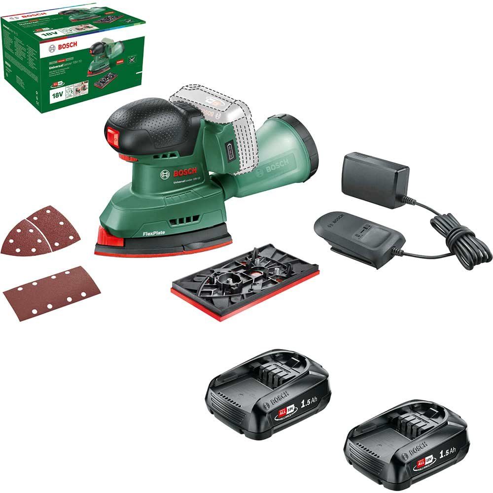 Bosch UNIVERSALSANDER 18V-10 P4A 18v Cordless Multi Sander - Image 1