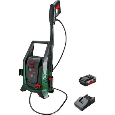 Bosch UNIVERSALAQUATAK 36V-100 36v Cordless Pressure Washer 2 x 2ah Li-ion Battery Charger