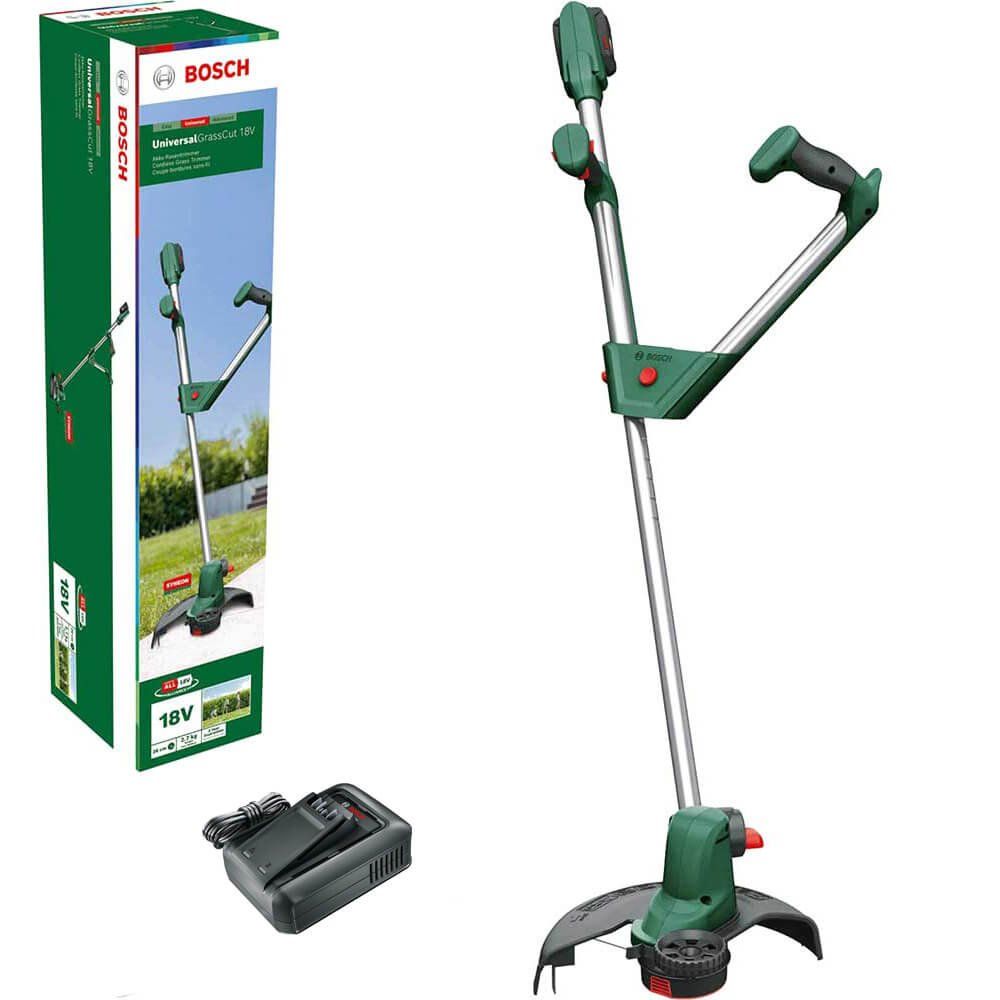 Bosch UNIVERSALGRASSCUT 18V-260 P4A 18v Cordless Grass Trimmer Edger 260mm - Image 1