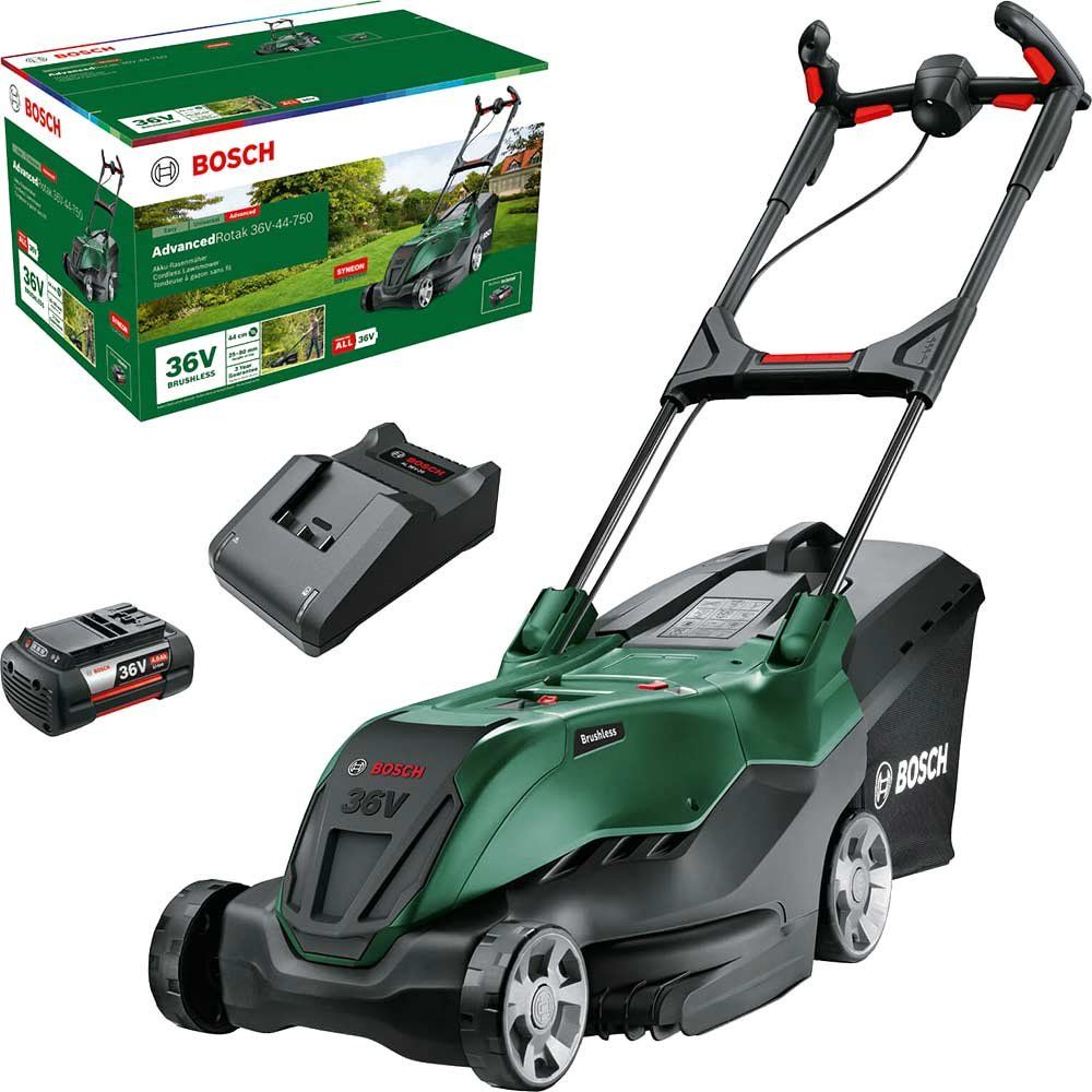 Bosch ADVANCEDROTAK 36V-44-750 36v Cordless Rotary Lawnmower 440mm - Image 1