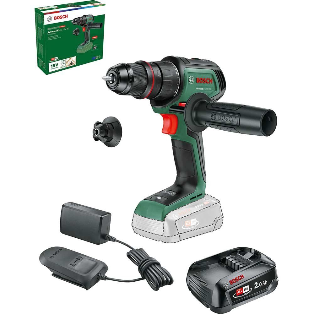 Bosch ADVANCEDDRILL 18V-80 P4A 18v Cordless Drill Driver - Image 1
