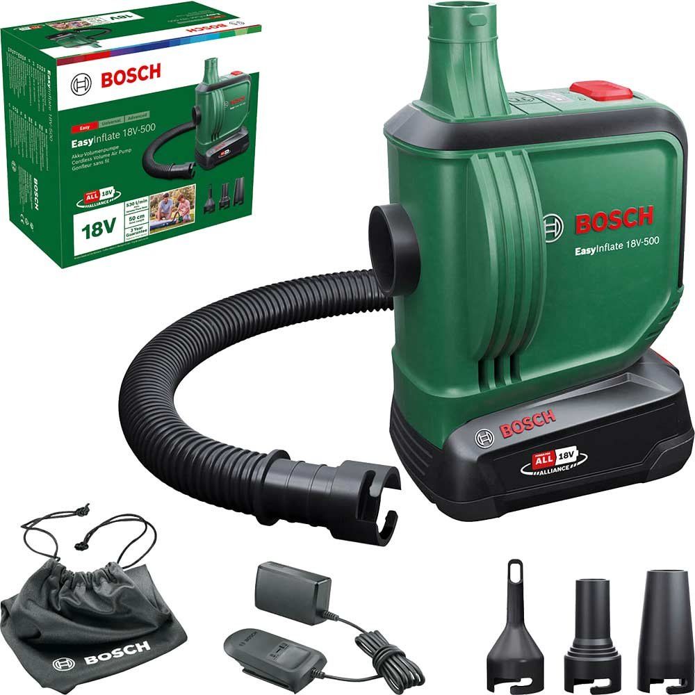 Bosch EASYINFLATE 18V-500 P4A 18v Cordless Air Pump - Image 1