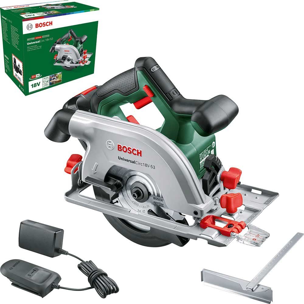Bosch UNIVERSALCIRC 18V-53 P4A 18v Cordless Circular Saw 160mm - Image 1